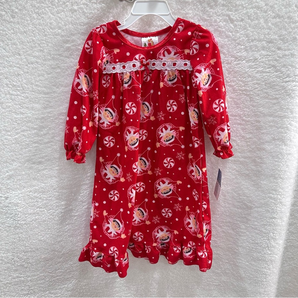 Girl’s 2t Elf on the Shelf Nightgown